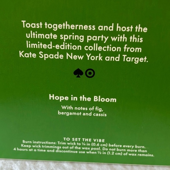 Kate Spade X Target: Scented Candle Palm Wax Blend Trio-Set of 3 - Picture 8 of 16
